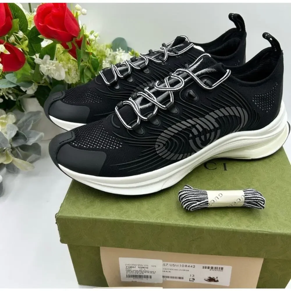 Men's Gucci interlocking G run trainer size 13 made in Italy